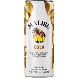 Malibu 0,25L Cola 5% (12ks/kra)