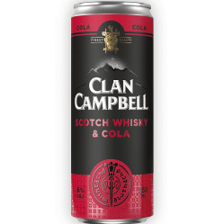 Clan Campbell 0,25l Whisky&Cola 6%