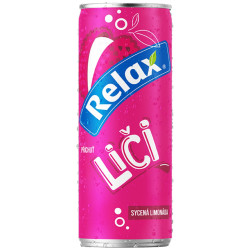 Relax 0,33L Liči (12ks)