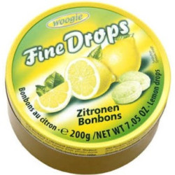 Woogie 200g Fine Drops Lemon