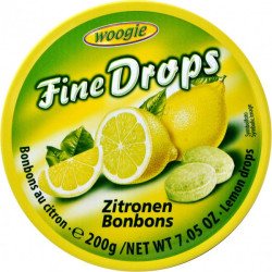 Woogie 200g Fine Drops Lemon