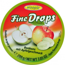 Woogie 200g Fine Drops Apple