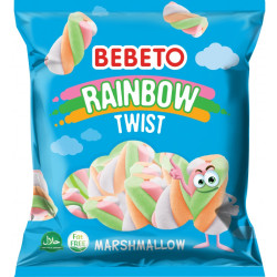 Bebeto Marshmallow 60g Rainbow Twist 12