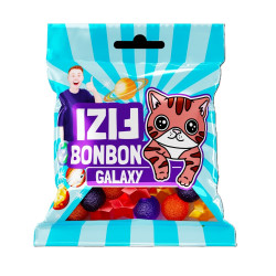 Fizi 80g Bonbon Galaxy (18ks)