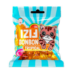 Fizi 80g Bonbon Tropical (18ks)