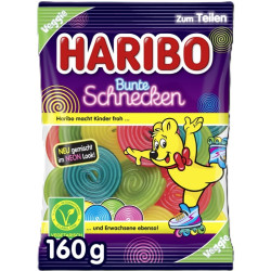 Haribo 160g Bunte Schnecken