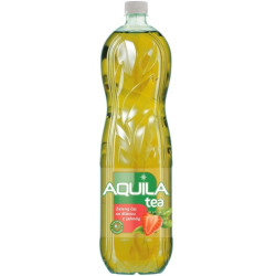 Aquila 1,5L Ledový Čaj zelený s jahodou (6ks)