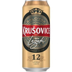 Krušovice 0,5L 12° Plech (24)