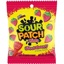 Sour Patch Kids 160g Strawberry