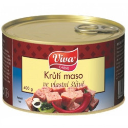 Viva 400g Krutí maso ve vlastní šťávě