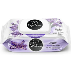 Papilion Vlhčené Ubrousky 120ks Lavender