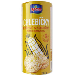 Racio 130g Chlebíčky Rýžové s Kukuřicí (12)