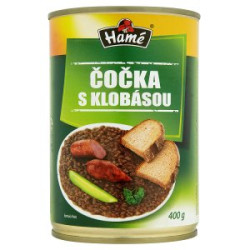 Hamé 415g Čočka s Klobásou (10)