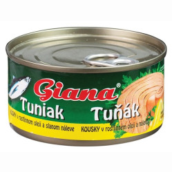 Giana 170g Tuňák Drcený ve Vlastní Šťávě (12)