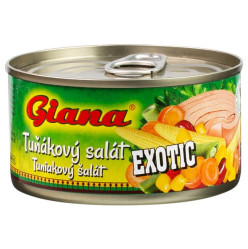 Giana 185g Tuňákový Salát Exotic (48)