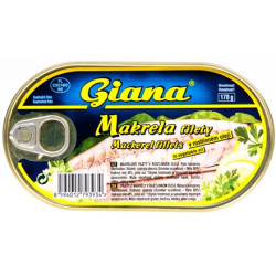 Giana 170g Makrela v Rostlinném Oleji (12)