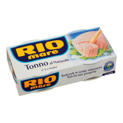Rio Mare 2x160g Tuňák ve Vlastní Šťávě