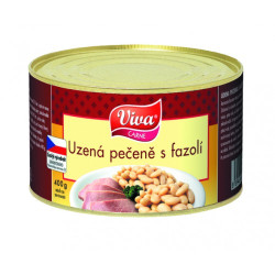 Viva 400g Uzená Pečeně s Fazolí