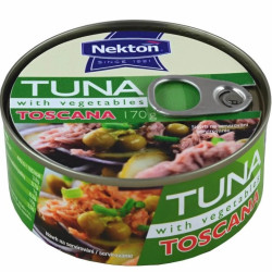 Nekton 170g Tuňák se zeleninou Toscana
