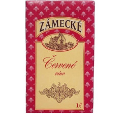 Zamecké 1L Červený (12ks)