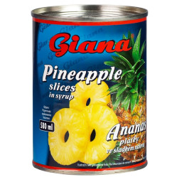 Giana 565g Ananas Plátky (12)