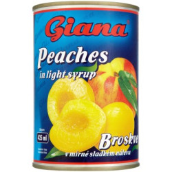 Giana 425ml Broskve Půlené (12)