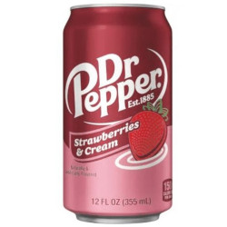 USA 355ml Dr. Pepper Strawberry Cream (12)
