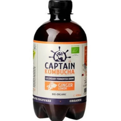 Captain Kombucha 0,4L Ginger&Citron (12)
