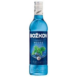 Bozkov 0,5L Modrá Peprmint Borůvka 19%