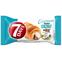 7Days Croissant Double 80g Kakao/Kokos
