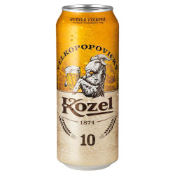 Kozel 0,5L Světlý Plech (24ks)