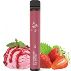 Elfbar 2% Strawberry Ice Cream (10)