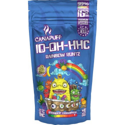 CanaPuff Květy 1g 10-OH-HHC 99% Rainbow Runtz