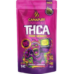CanaPuff Květy THCA 99% Panic Monkey