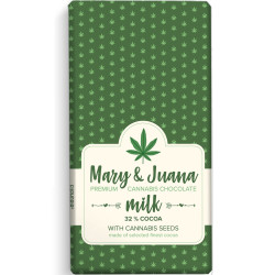 Euphoria Chocolate 80g Mary & Juana Milk (15)