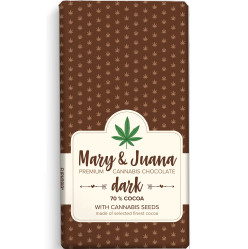 Euphoria Chocolate 80g Mary & Juana Dark (15)