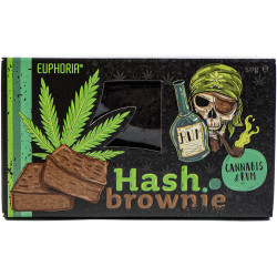 Hash Brownie 50g Cannabis Rum (10)