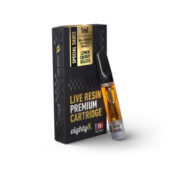 E8 Cartridge 1ml CBD Live Resin Lemon Cherry Gelato