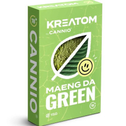 Cannio Kratom 15g Green Maeng Da