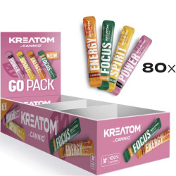 Cannio Kratom 80x3g Go Pack