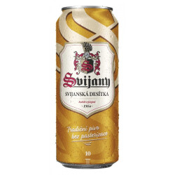 Svijany 0,5L Desítka 10° Plech (24)