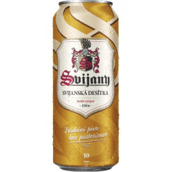 Svijany 0,5L Desítka 10° Plech (24)