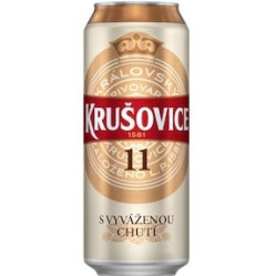 Krušovice 0,5L 11° Plech (24)