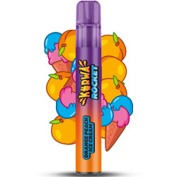 Kurwa Rocket 1200 Orange Peach Ice Cream (10)