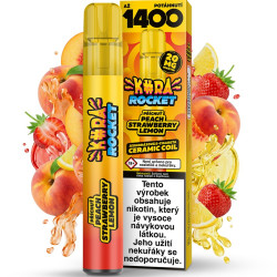 Kura Rocket 1400 Peach Strawberry Lemon
