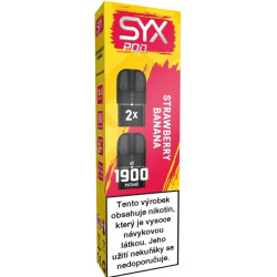 SYX Pod 2x2ML Strawberry Banana 1,65% (5)