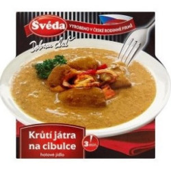 Sveda 340g Krůtí Játra Na Cibulce (6x)