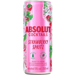 Absolut Cocktails 0,25L Strawberry Spritz 5% (12)