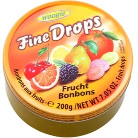 chi tiết Woogie 200g Fine Drops Fruity Mix