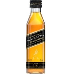 detail Johnnie Walker Black 0,05L 40% MINI (12)